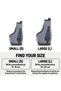 Prim AIRMED Rigid Thumb Brace with Mouldable Aluminium Support, Seamless Breathable Velour Thumb Orthosis, Adjustable Anatomical Fit, Wrist and Thumb Stabilizer, Grey or Beige, Sizes S and L - 5
