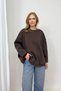 Brushed Inside Three-Ply Sweatshirt with Ribbing 102-2762 - 5