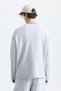 Oversize Sweatshirt with Stitching Detail - 5
