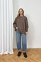 Brushed Inside Three-Ply Sweatshirt with Ribbing 102-2762