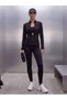 TWO MT SHOP QUALITY KOOR SPORT Black Scuba Fabric Solid Women's Zipper Sweatshirt - 2