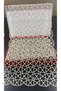 Angles Model Brown 5 Piece Lace Runner Set Tablecloth Living Room Set - 3