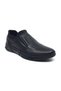 4441 100% Leather Orthopedic Men's Comfortable Winter Shoes, Large Sizes 45–48