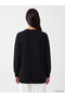 TWO MT SHOP QUALITY Black Soft Touch Oversized Women's Sweatshirt - 4