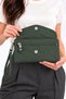 Water-Resistant Fabric-Lined Mini Clutch Bag and Shoulder Bag Wallet - 3