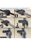 Reusable Pipe Clamp Mount Bracket with Silicone Ring - 2