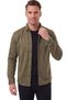 Men's Regular Fit Non-Iron, Wrinkle-Resistant Khaki Suede Shirt – Pilling-Resistant with Stretch Fabric 2700764 - 3