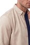 Men's Regular Fit Non-Wrinkle, No-Iron Cream Suede Shirt – Pilling-Resistant with Stretch Fabric 2700764 - 4