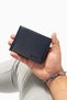Dervan 9144 Genuine Leather Men's Wallet with 10 Card Slots and 2 Clear ID Pockets