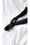 Long Satin Ball Gloves for Women: Evening Wear, Bridal, Henna Night, Restaurant Welcome, and Performance Gloves—55 cm - 2
