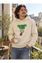 Green Day Flower DTG-Printed Hooded Sweatshirt (Unprinted) - 6