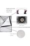Photography Rectangle Lighting Kit Continuous SoftBox 2set 50x70cm Softbox & 2set Light Hold - 5