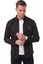 Men's Regular Fit Non-Iron, Wrinkle-Resistant Black Suede Shirt – Pilling-Resistant with Stretch Fabric 2700764 - 3