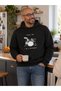 "Trust Me, I'm a Drummer" DTG-Printed Hooded Unprinted Sweatshirt (No Pockets) - 2