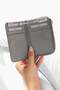 Arven 9110 Genuine Leather Women's Wallet with Magnet, 6 Card Slots, and Zippered Compartment - 3