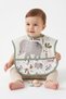 2-Piece Men's Diaper Set (LIQUID-PROOF) Activity and Pocketed Bib, 6–24 Months - 2