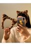 Cute Hello Kittyyy Leopard Print Plush Cat-Ear Headband, Women's, Teen Girls', and Kids' Cosplay Party Hair Accessory