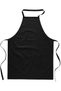 Kitchen apron black cotton material, 65X90CM, WSTT45 - 2