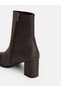 Alita City Lcw Steps Brown Women's Boots with a Difference - 3