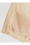 Two Mt Shop Quality Lcw Kids Beige Microfiber Plain Girls' Inflatable Vest - 3
