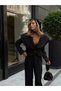 Women's Lea Double-Layer Collared Jacket and Pants Set