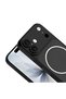 غطاء لهاتف iPhone 14 Pro Max، تصميم 18 Pro Max، مع حماية لعدسة الكاميرا، متوافق مع MagSafe، موديل BRSA. - 2