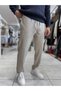 Beige Regular-Fit Pants MRK-2810 - 3