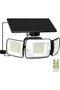 Solar Lights Outdoor with 9.8ft Cable