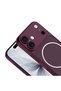 غطاء هاتف iPhone 16، تصميم 18 Pro Max، مع حماية لعدسة الكاميرا، متوافق مع MagSafe، موديل BRSA. - 3
