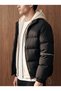 MEN'S WINTER SHORT PUFFER JACKET WITH REMOVABLE HOOD - 2