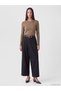 Two Mt Shop Quality Lcw Everyday Brown Striped Super Skinny & Extra Slim Long Sleeve Women's Bodysuit - 2