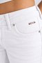 Angelina Distressed White Skinny-Fit Jeans - 5