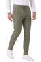 Men's Slim Fit Corded Fabric Khaki Pants – Drawstring, Stretch Cotton, Winter 2701300 - 2