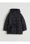 High-Quality Pieces from Çelebi Store: Women's Hooded Belted Puffer Coat - 7