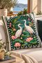 Exotic-Themed Striped Gift-Quality Digitally Printed Single Cushion Cover (1 Piece)