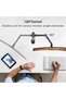 Single Monitor Arm, Tall Monitor Stand 80cm Pole, Max Load 10kg, Monitor Arm Desk Mount for 13-32 inch Screens PC Monitor Stands - Desk Mounted Monitor Mount MD6821 - 7