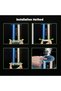 Smart Car Air Freshener - Automatic Essential Oils Aroma Diffuser - Rechargeable Auto On/Off Fragrance Fresheners with Starry Lights Projector - 3 Adjustable Mode Scent Purifier with 50mL Perfume - 6