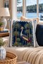 Exotic-Themed Striped Gift-Quality Digitally Printed Single Cushion Cover (1 Piece) - 5