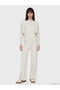 Two Mt Shop Quality Lcw Vision Ecru Combed Cotton Plain Super Skinny & Extra Narrow Long Sleeve Women's Bodysuit - 2