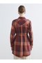 LCWAIKIKI Classic Purple Plaid Women's Shirt-Tunic with Belted Design—The ALITA CITY Difference - 4