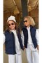 Children's Navy Blue Inflatable Waterproof Vest - 2