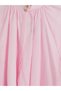 LCW Modest Pink Stand-Collar 100% Cotton Women's Shirt-Tunic, Featuring the ALITA CITY Touch - 6
