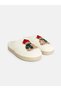 TWO MT SHOP QUALITY LCW STEPS Ecru Women's House Slippers - 2