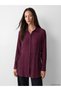 TWO MT SHOP QUALITY LCW EVERYDAY Women's Purple Tie-Detail Shirt Tunic