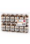 Brown rubber hair clips, 100 pieces, pack of 12. - 2