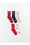 A Set of 5 New Year's-Themed Girls' Ankle Socks from UZG STORE for Fashion-Conscious Girls - 2