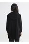LCW EVERYDAY Black Gabardine Plain Loose & Oversized Women's Tunic—The ALITA CITY Difference - 4