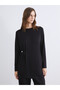 LCW EVERYDAY Black Scuba Fabric Solid Standard & Regular Women's Tunic—The ALITA CITY Difference