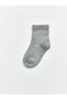 Blue Solid 5-Pack Boys' Socks—The ALITA CITY Difference - 5