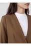 Alita City Lcw Modest Beige Plain Standard & Regular Women's Blazer Jacket with a Difference - 3